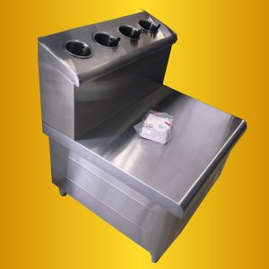 DISPENSADOR DE CHAROLES Y CUBIERTOS