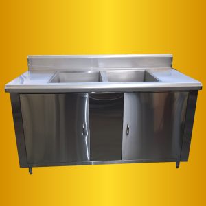 MESA DE TRABAJO CON POZO